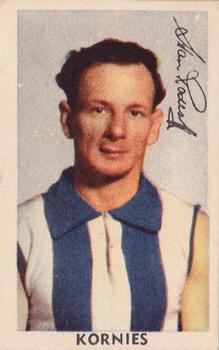 1950 Kornies Victorian Footballers #24 Stan Radloff Front